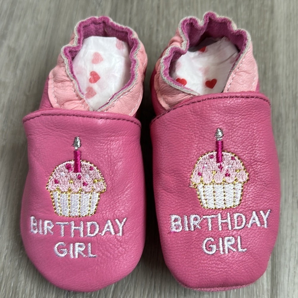 Pink Birthday Girl Shoes
